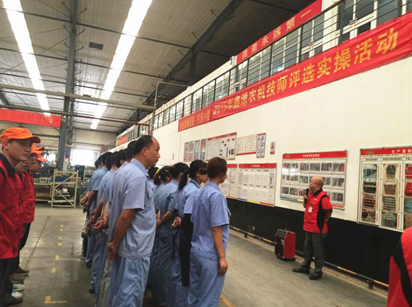 蜜汁噜噜久久噜噜久久久农机2015年第一轮“技师”现场实操评选活动